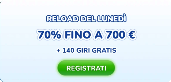 Kazeeno Casino bonus ricarica del lunedi